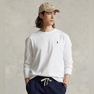 Jersey Long-Sleeve T-Shirt Polo by Ralph Lauren